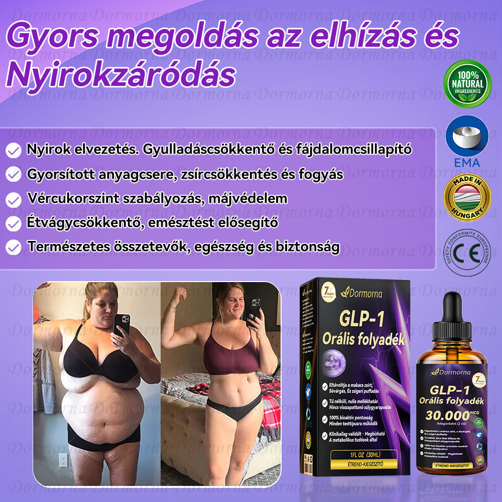 Semmelweis Egyetemi Kórház Ajánlott | Hivatalos áruház | 𝐃𝐨𝐫𝐦𝐨𝐫𝐧𝐚® 🔥 𝐆𝐋𝐏-𝟏 𝐎𝐫á𝐥𝐢𝐬 𝐟𝐨𝐥𝐲𝐚𝐝é𝐤--✅Forradalmi GLP-1 Tudományos Cukor Kontroll és Fogyókúra Programok