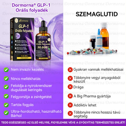 Semmelweis Egyetemi Kórház Ajánlott | Hivatalos áruház | 𝐃𝐨𝐫𝐦𝐨𝐫𝐧𝐚® 🔥 𝐆𝐋𝐏-𝟏 𝐎𝐫á𝐥𝐢𝐬 𝐟𝐨𝐥𝐲𝐚𝐝é𝐤--✅Forradalmi GLP-1 Tudományos Cukor Kontroll és Fogyókúra Programok
