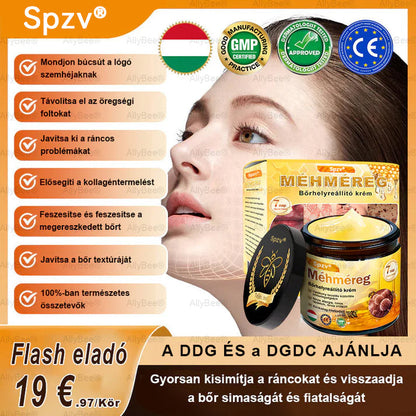Spzv® bőrkezelő krém öregedésgátló, hidratáló, bőrjavító, egyenletes tónus, pattanások és sötét foltok kezelése, szemölcs és anyajegy eltávolítása, pikkelysömör enyhítése