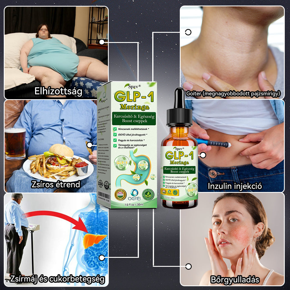 𝐒𝐩𝐳𝐯®𝐆𝐋𝐏-𝟏 𝐌𝐨𝐫𝐢𝐧𝐠𝐚 𝐊𝐚𝐫𝐜𝐬ú𝐬í𝐭ó & 𝐄𝐠é𝐬𝐳𝐬é𝐠 𝐁𝐨𝐨𝐬𝐭 𝐜𝐬𝐞𝐩𝐩𝐞𝐤( 👨‍⚕️Élelmiszeripari minőségű zsírégető – A Magyar Elhízáskutató Társaság által kifejlesztve)