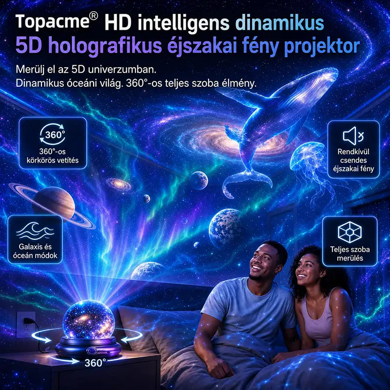 🔮Topacme® Éjszakai Fény Projektor
